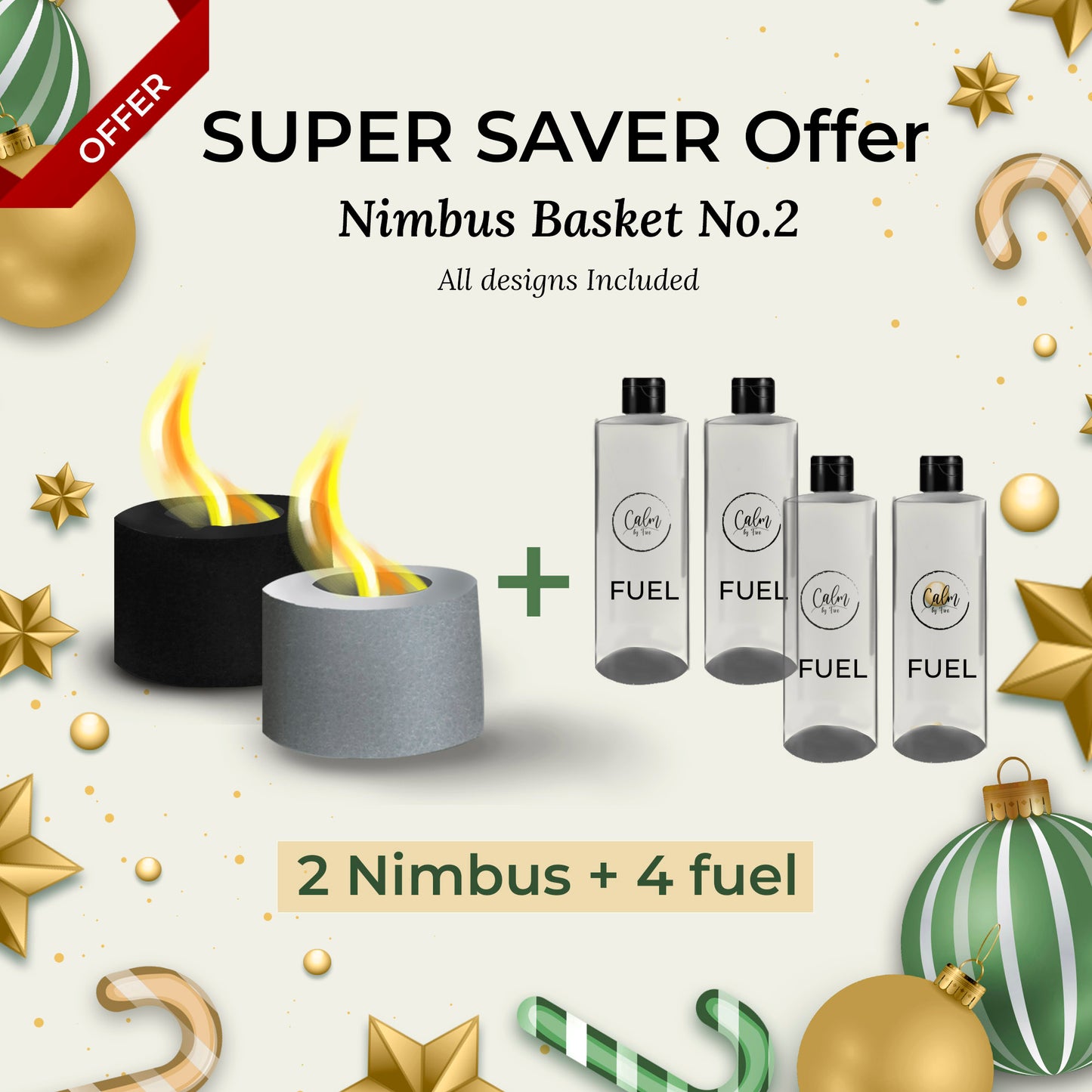 Nimbus (pack of 2) + 4 fuel Bottles