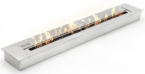 Rectangular Steel Blaze Fireplace for Indoors and Outdoors (Customizable)