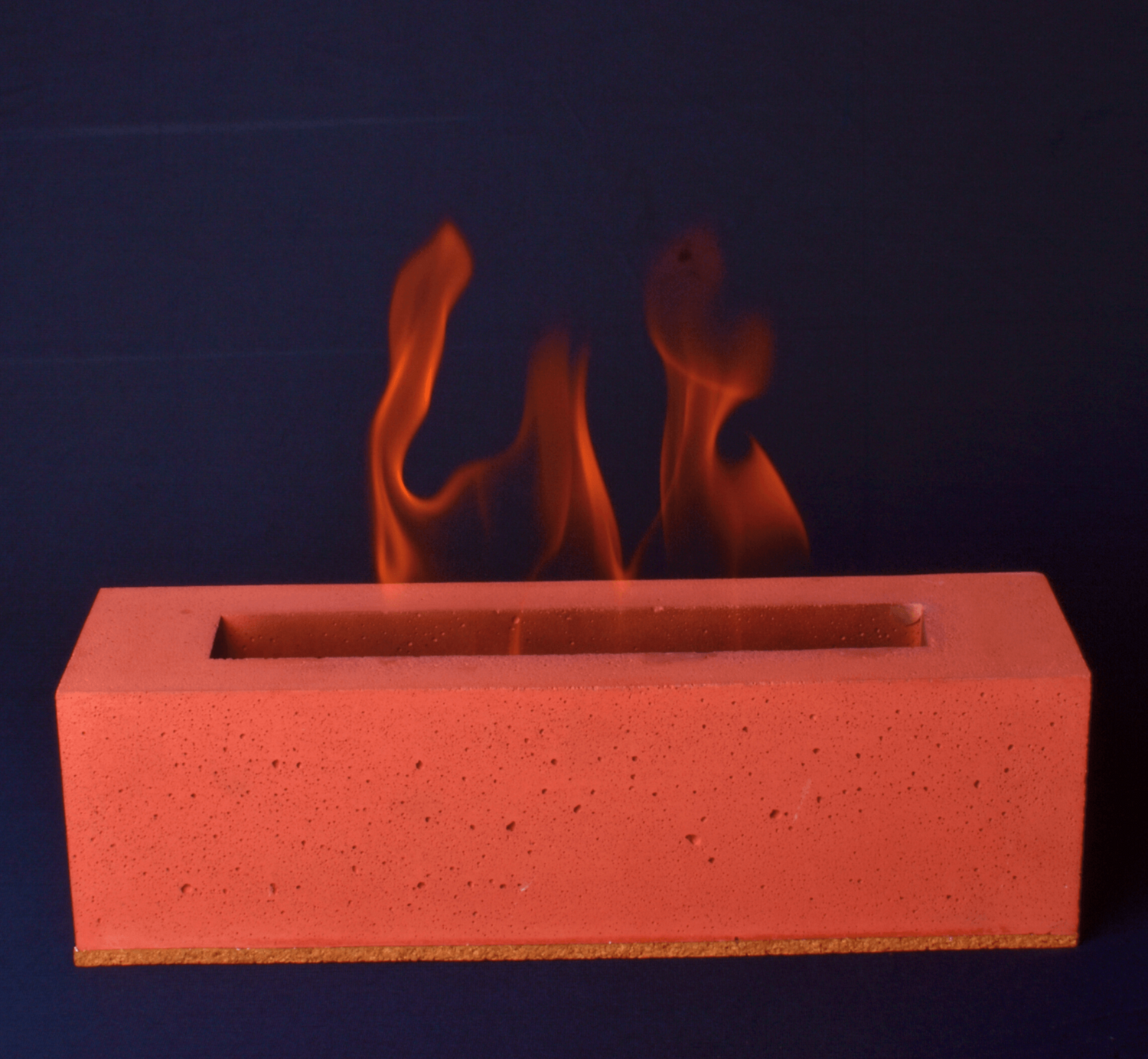 Kronos - Biofuel Portable Fireplaces | Terracotta