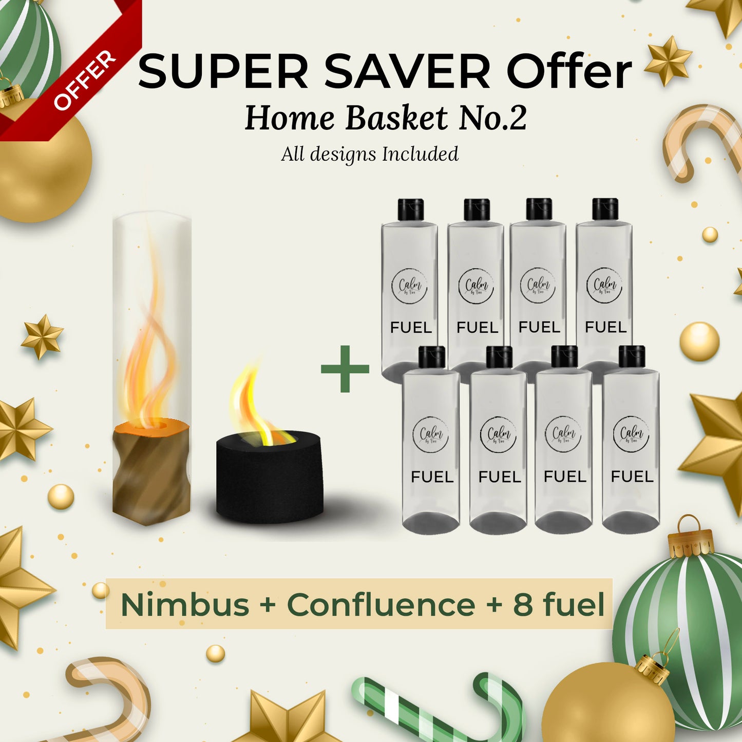 Homebasket No 2 - Nimbus + Confluence + 8 Fuel Bottles